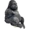 Dekofigur Gorilla Kantenhocker 34 x 25 x 15 cm