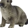 Dekofigur Murmeltier 22 cm bunt