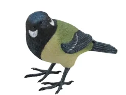 Dekofigur Vogel 9,5 x 12 cm schwarz gelb