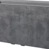 Deroma Pflanzkasten Millenium anthrazit 79 cm