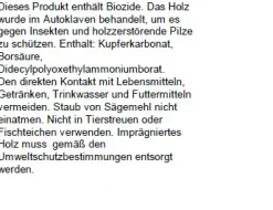 Dichtzaun mit Ornament 180 x 180 cm, kesseldruckimprägniert