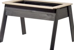 Dobar Kinder-Hochbeet mit Ablage grau 78 x 60 x 50 cm