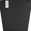 Ecopots Pflanztopf Rotterdam 45 x 45 x 44 cm dunkelgrau