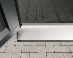 EcoStar Bodenschwellenrampe innen & außen für 2-flg. Tür