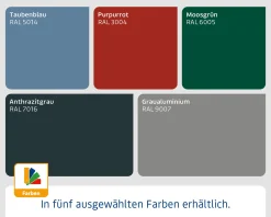 EcoStar Dachrahmen für Gründach Pultdach Typ 3 anthrazit