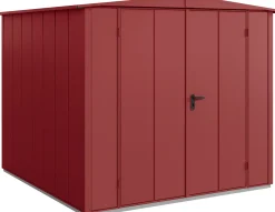 EcoStar Gerätehaus Elegant-S Typ 2 purpurrot 2 flg 258,8 x 247,7 x 216 cm