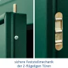 EcoStar Gerätehaus Elegant-S Typ 3 323,6 x 247,7 x 219,4 cm moosgrün