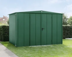 EcoStar Gerätehaus Elegant-S Typ 3 323,6 x 247,7 x 219,4 cm moosgrün