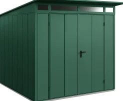 EcoStar Gerätehaus Elegant-P Typ 2 moosgrün 247,9 x 283,4 x 232,3 cm