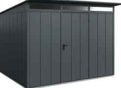 EcoStar Gerätehaus Elegant-P Typ 3 anthrazitgrau 312,7 x 283,4 x 232,3 cm