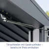 EcoStar Gerätehaus Elegant-P Typ 2 anthrazitgrau 247,9 x 283,4 x 232,3 cm