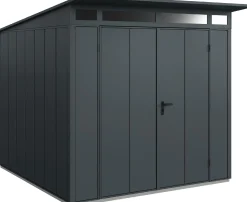 EcoStar Gerätehaus Elegant-P Typ 2 anthrazitgrau 247,9 x 283,4 x 232,3 cm