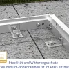 EcoStar Gerätehaus Elegant-P Typ 3 moosgrün 312,7 x 283,4 x 232,3 cm
