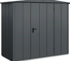 EcoStar Gerätehaus Elegant-S Typ 1 anthrazitgrau 1 flg 258,8 x 121,3 cm