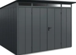 EcoStar Gerätehaus Elegant-P Typ 3 312,7 x 283,4 x 232,3 cm anthrazitgrau