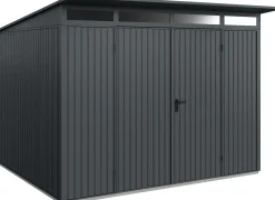 EcoStar Gerätehaus Trend-P Typ 3 anthrazitgrau 312,7 x 283,4 x 232,3 cm