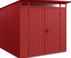 EcoStar Gerätehaus Trend-P Typ 2 purpurrot 247,9 x 283,4 x 232,3 cm