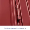 EcoStar Gerätehaus Trend-P Typ 1 purpurrot 247,9 x 153 x 228,6 cm