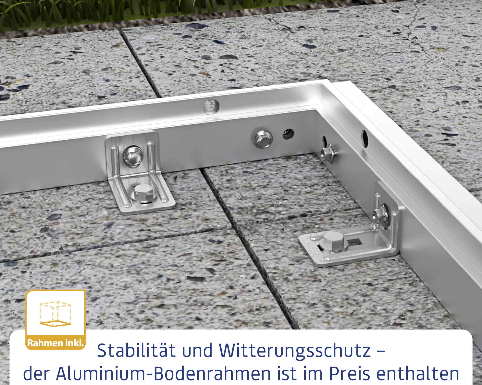 EcoStar Gerätehaus Trend-S Typ 2 258,8 x 247,7 x 216 cm anthrazitgrau