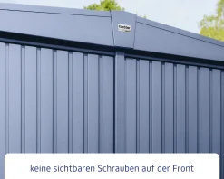 EcoStar Gerätehaus Trend-S Typ 2 258,8 x 247,7 x 216 cm taubenblau