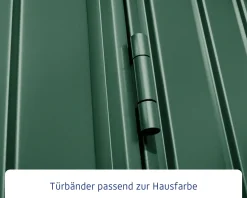 EcoStar Gerätehaus Trend-S Typ 3 323,6 x 247,7 x 219,4 cm moosgrün