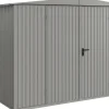 EcoStar Gerätehaus Trend-S Typ 3 323,6 x 247,7 x 219,4 cm graualuminium
