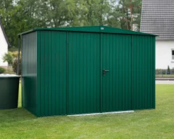 EcoStar Gerätehaus Trend-S Typ 3 323,6 x 247,7 x 219,4 cm moosgrün