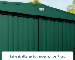 EcoStar Gerätehaus Trend-S Typ 3 323,6 x 247,7 x 219,4 cm moosgrün