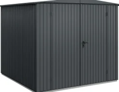 EcoStar Gerätehaus Trend-S Typ 2 258,8 x 247,7 x 216 cm anthrazitgrau