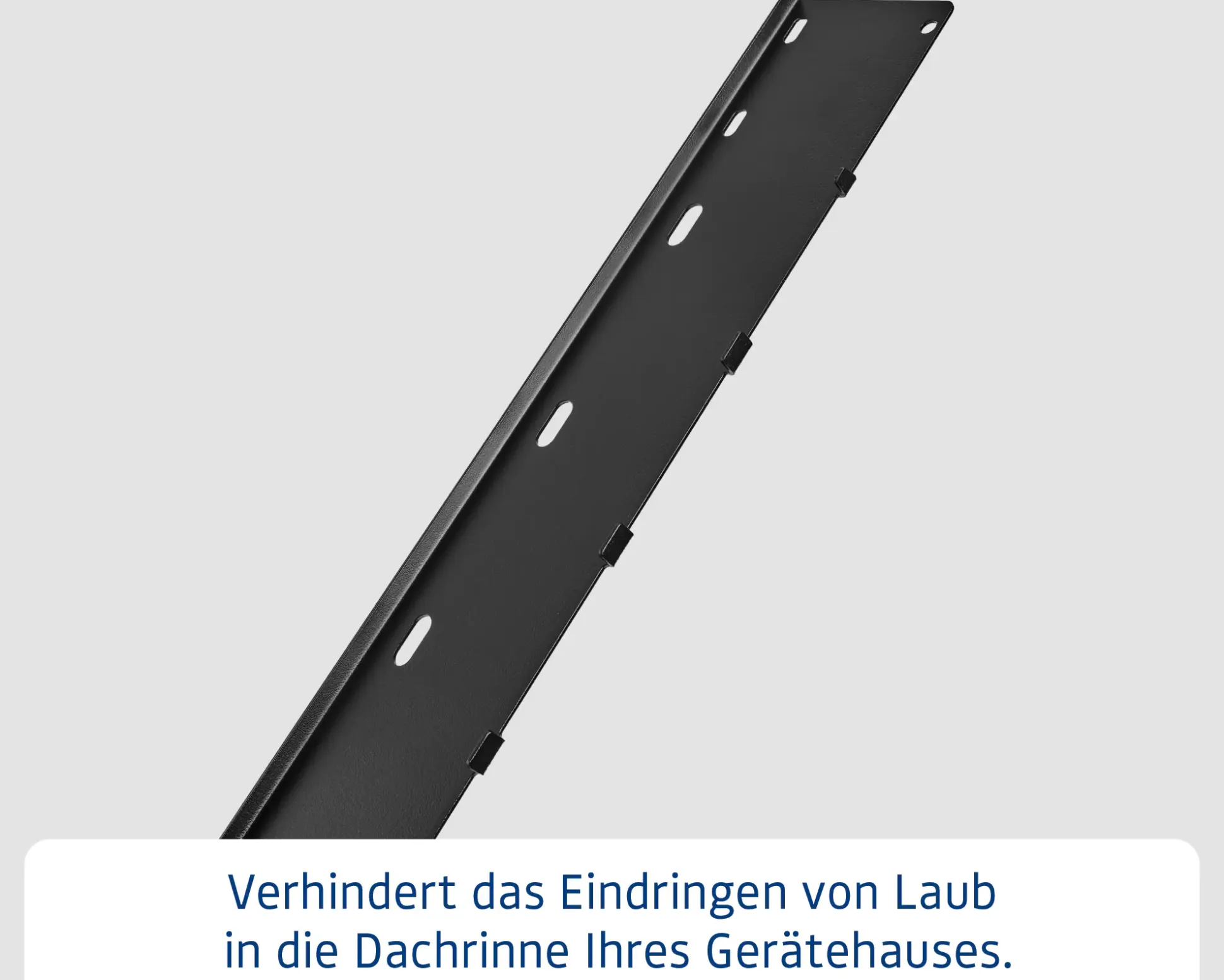 EcoStar Laubabdeckung für Regenrinne Pultdach Typ 3