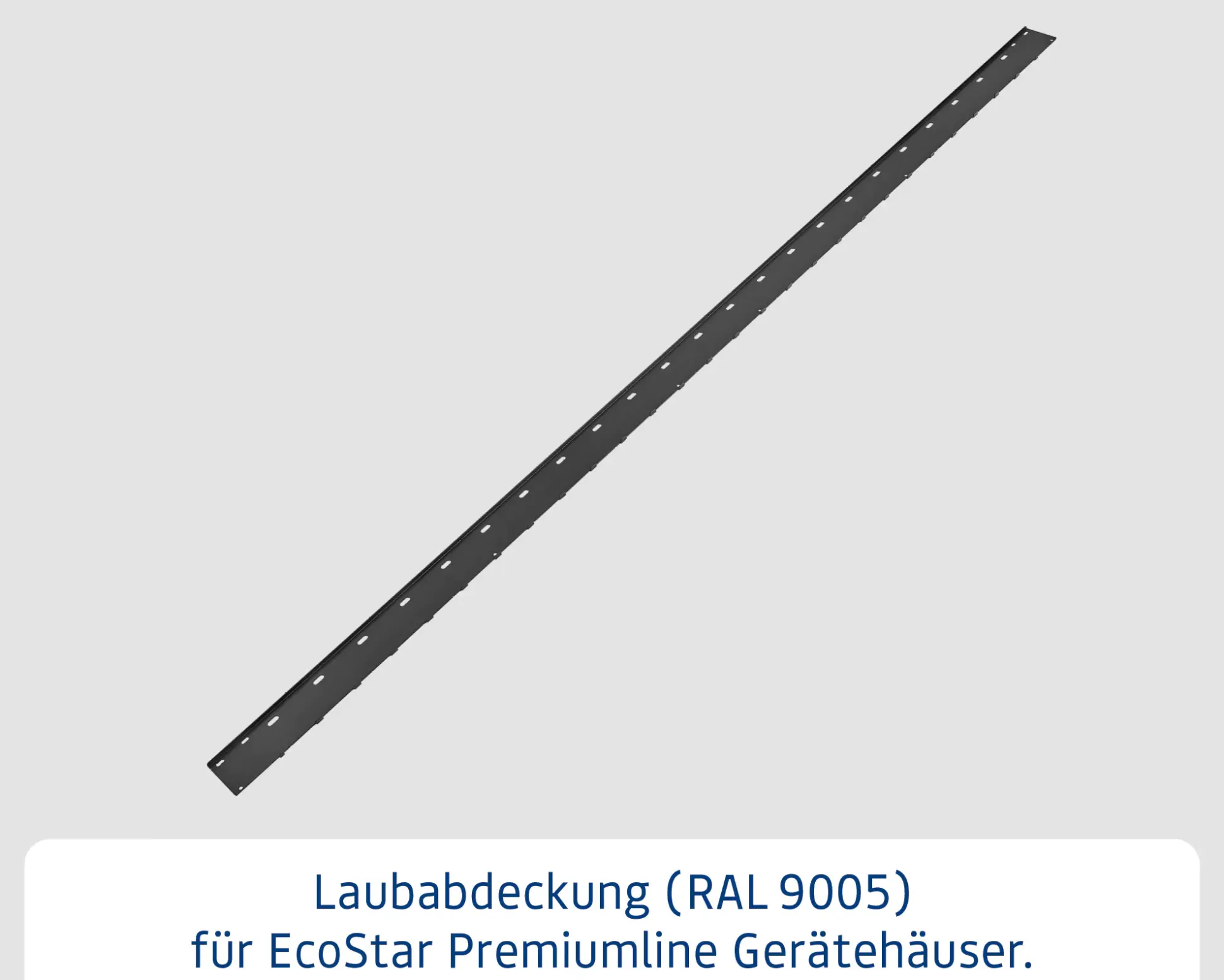 EcoStar Laubabdeckung für Regenrinne Pultdach Typ 3