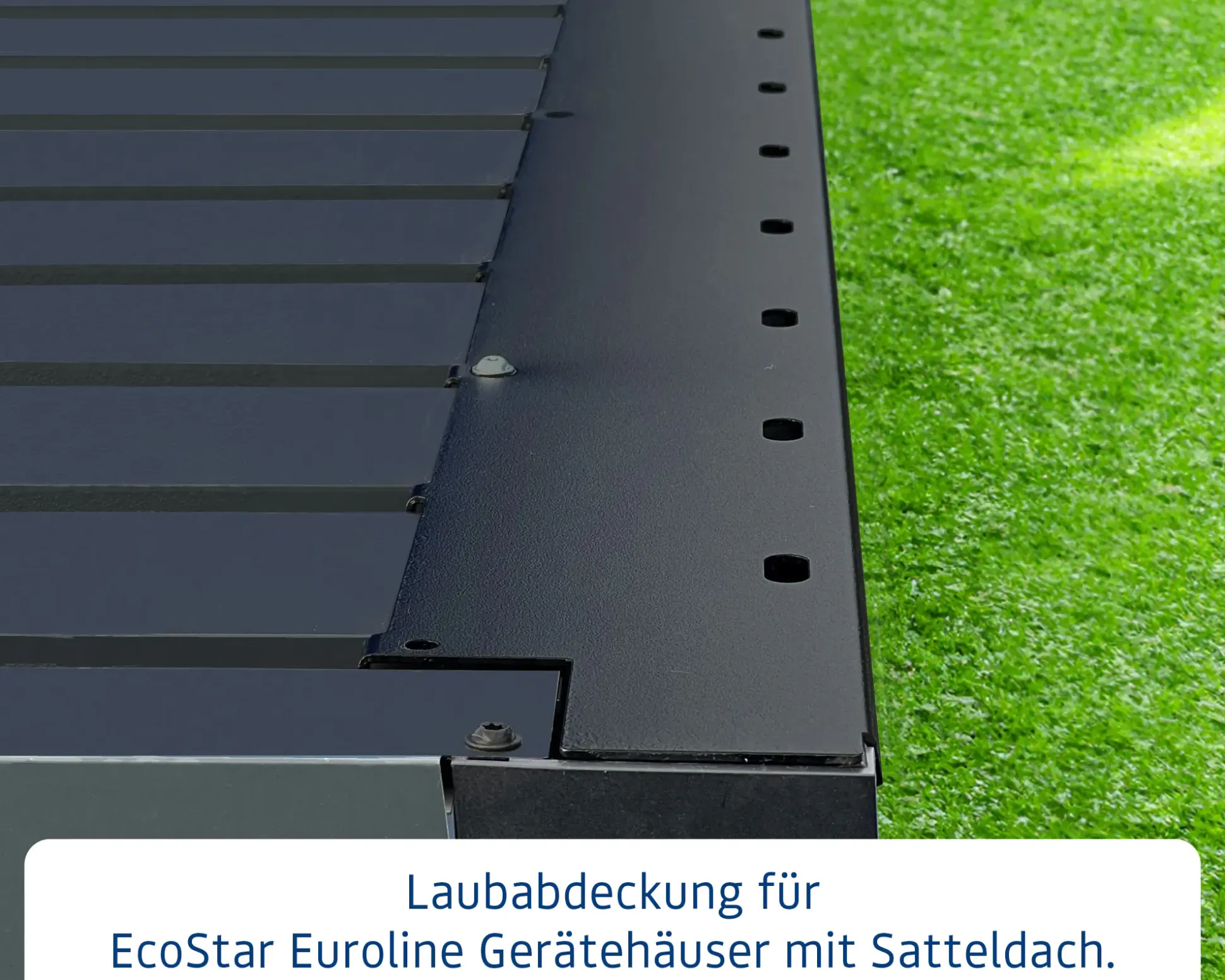 EcoStar Laubabdeckung für Gerätehaus SD2/SD4/SD8