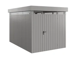 EcoStar Metallgerätehaus Euroline EFD7 LB graualuminium 214 x 310 cm 1-flg.