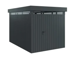 EcoStar Metallgerätehaus Euroline EFD7 LB anthrazit 214 x 310 cm 1-flg.