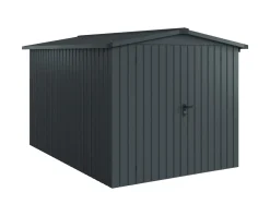 EcoStar Metallgerätehaus Euroline ESD7 anthrazit 214 x 310 cm 2-flg.