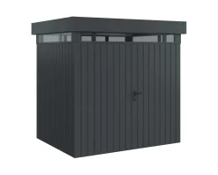EcoStar Metallgerätehaus Euroline EFD4 LB anthrazit 214 x 166 cm 2-flg.