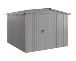 EcoStar Metallgerätehaus Euroline ESD10 graualuminium 262 x 262 cm 1-flg.