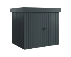 EcoStar Metallgerätehaus Euroline EFD4 anthrazit 214 x 166 cm 2-flg.
