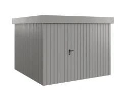 EcoStar Metallgerätehaus Euroline EFD10 graualuminium 262 x 262 cm 1-flg.
