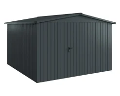 EcoStar Metallgerätehaus Euroline ESD14 anthrazit 310 x 310 cm 1-flg.