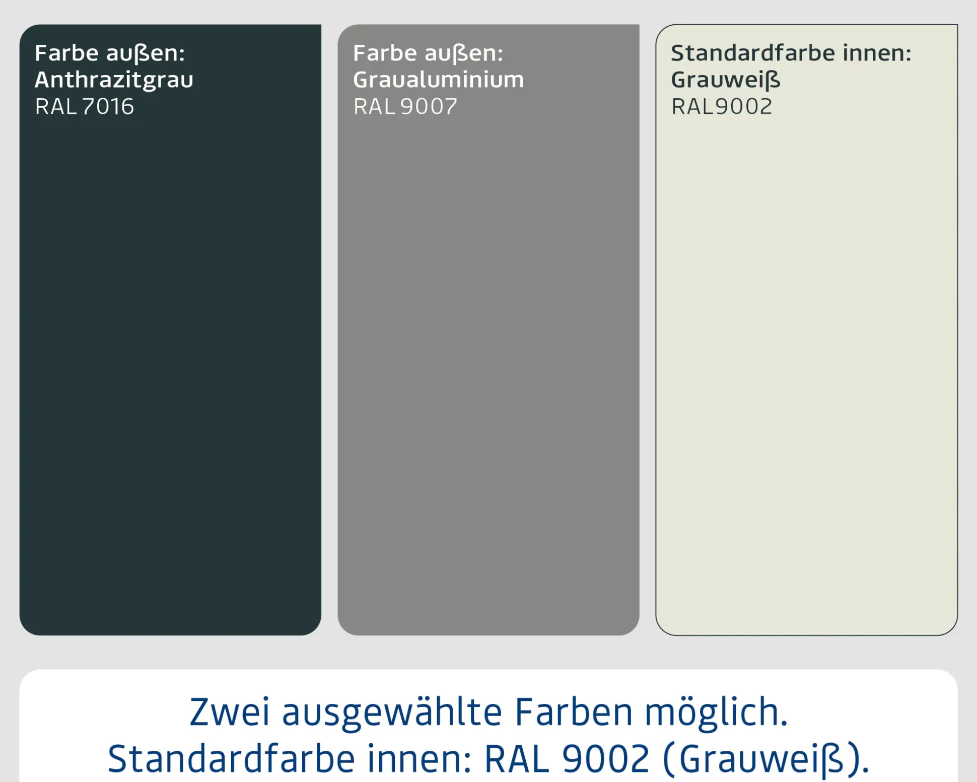 EcoStar Metallgerätehaus Euroline EFD14 LB anthrazit 310 x 310 cm 2-flg.