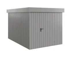 EcoStar Metallgerätehaus Euroline EFD7 graualuminium 214 x 310 cm 1-flg.