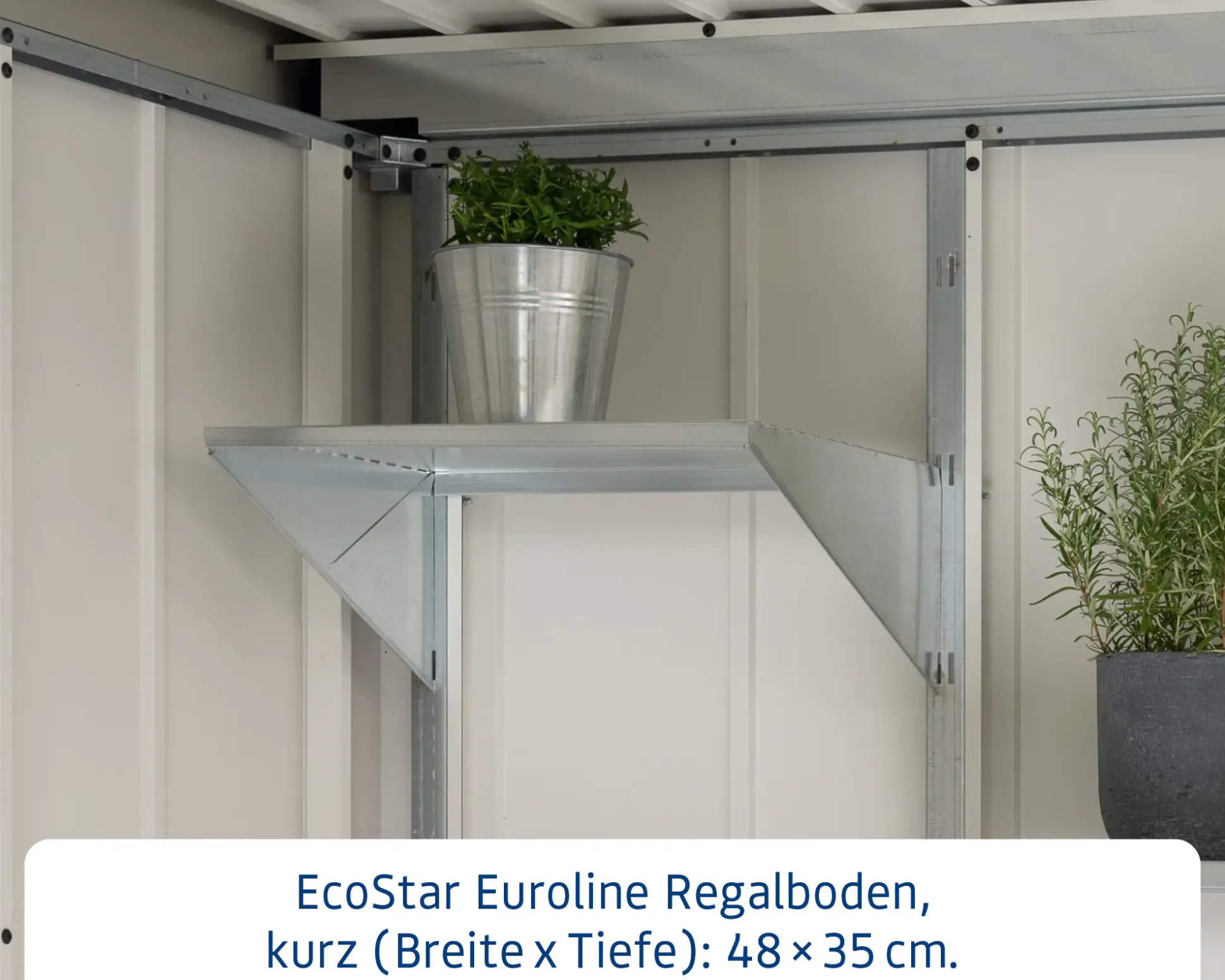 EcoStar Regalboden 480 für Gerätehaus