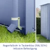 EcoStar Regenfallrohr RAL5014 (Taubenblau)