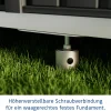 EcoStar Schraubfundament mit 13 Schrauben