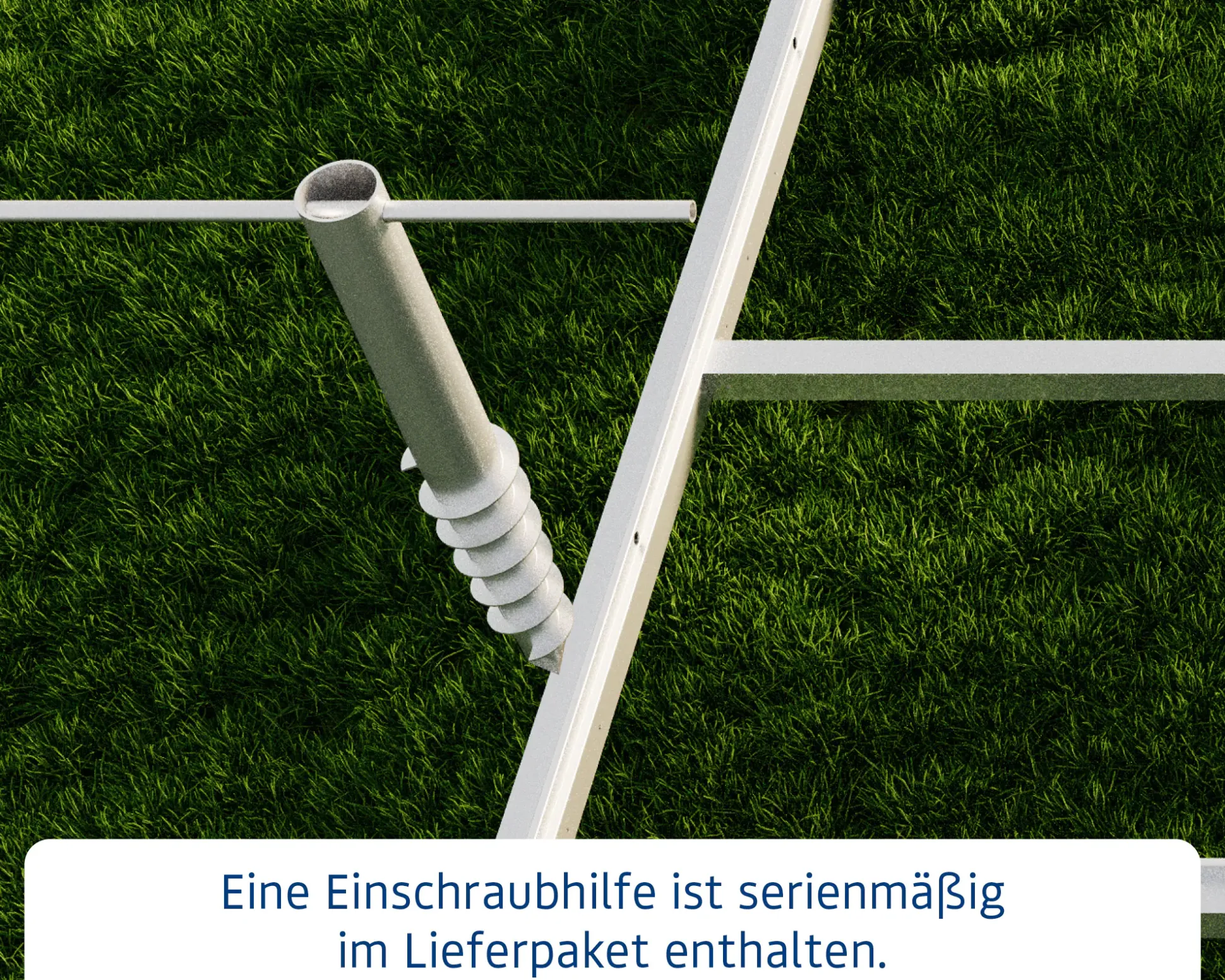 EcoStar Schraubfundament mit 10 Schrauben