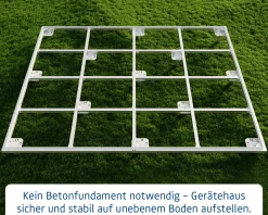 EcoStar Schraubfundament mit 10 Schrauben