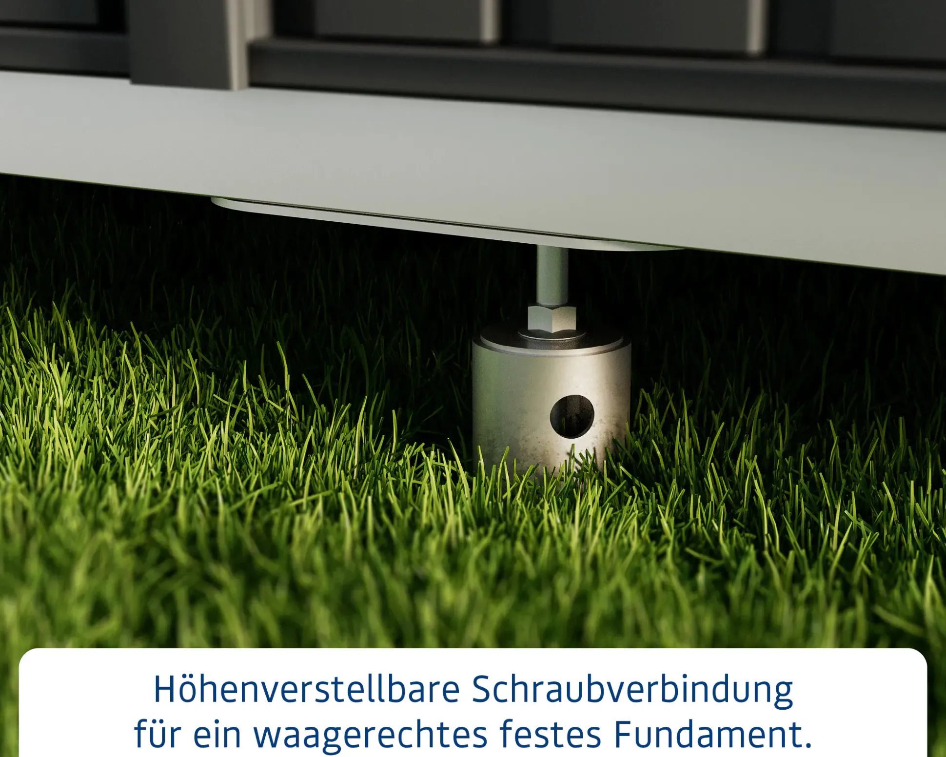 EcoStar Schraubfundament mit 10 Schrauben