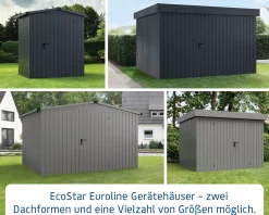 EcoStar Unterkonstruktion für Gerätehaus SD4/FD4/PD4