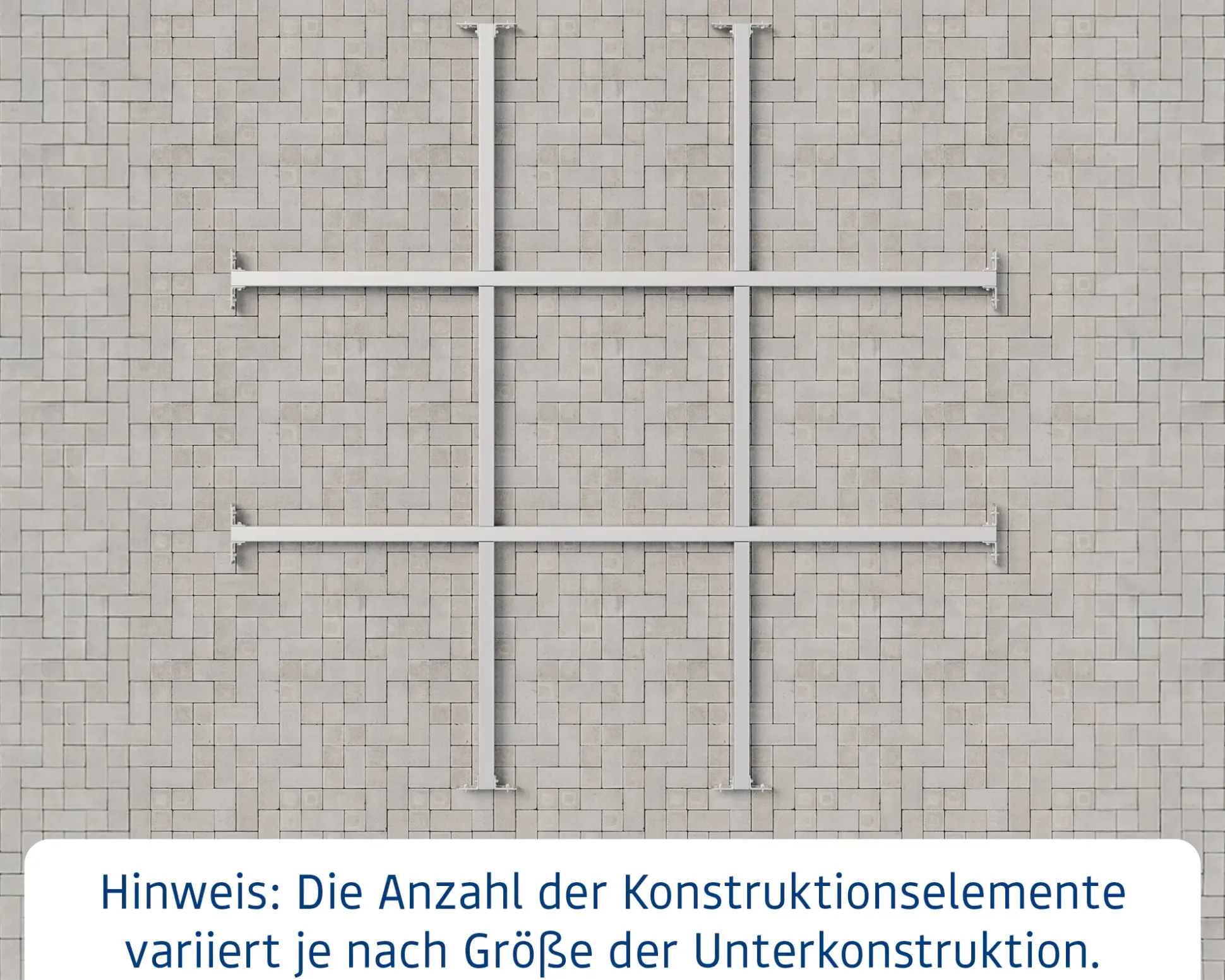 EcoStar Unterkonstruktion für Gerätehaus SD6/FD6/PD6